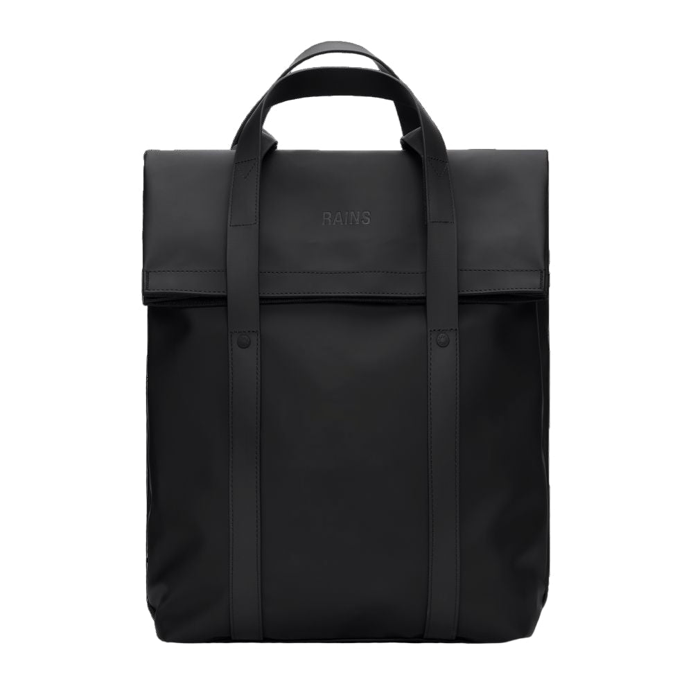 Rains 2 Way Tote Backpack in Black - Getoutside Shoes