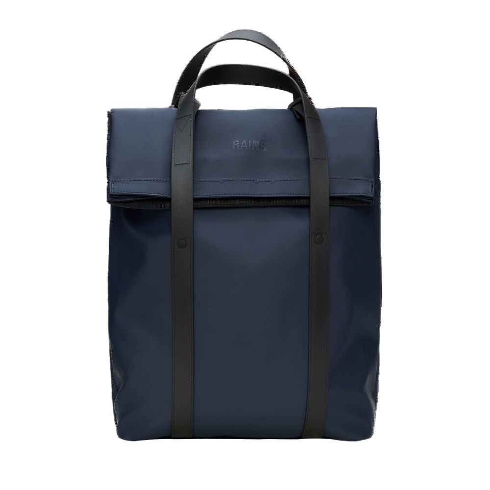 Rains 2 Way Tote Backpack in Navy - Getoutside Shoes