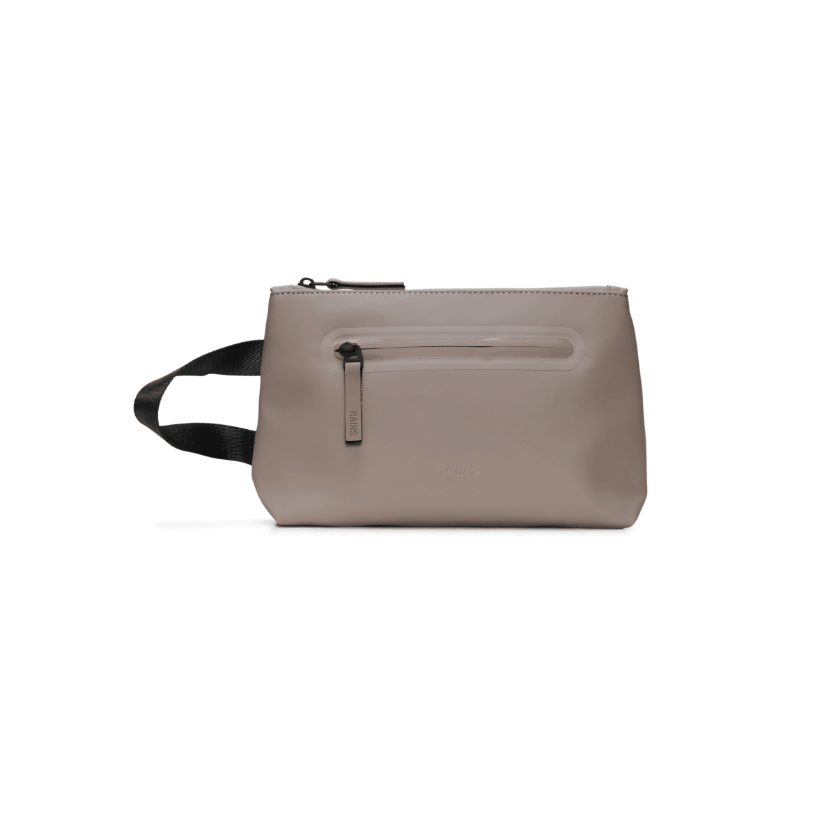 Rains 2 Zip Cosmetic Bag Large in Cinder - Getoutside Shoes