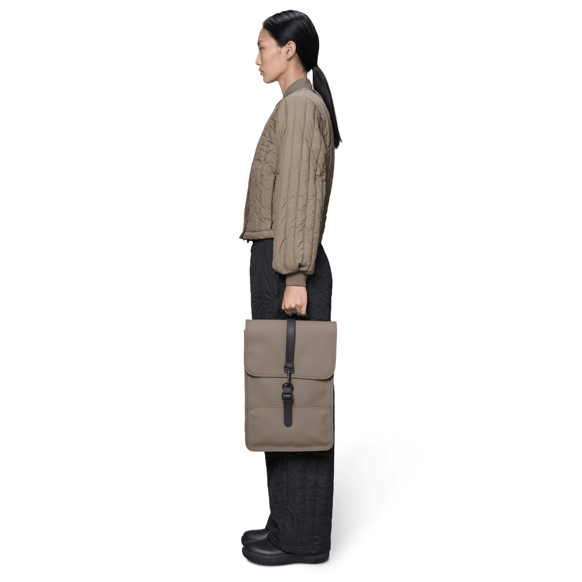 Rains Backpack Mini in Cinder - Getoutside Shoes