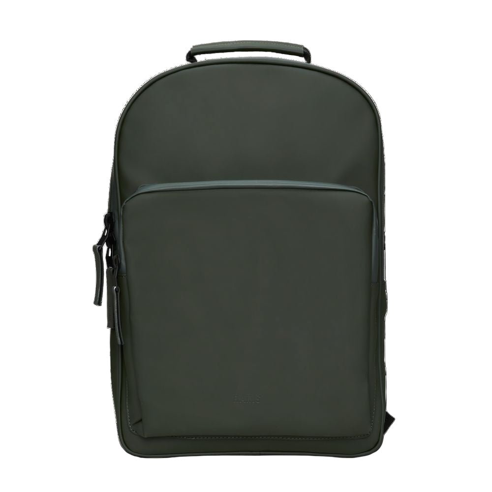 Rains Book Daypack Large in Green - Getoutside Shoes
