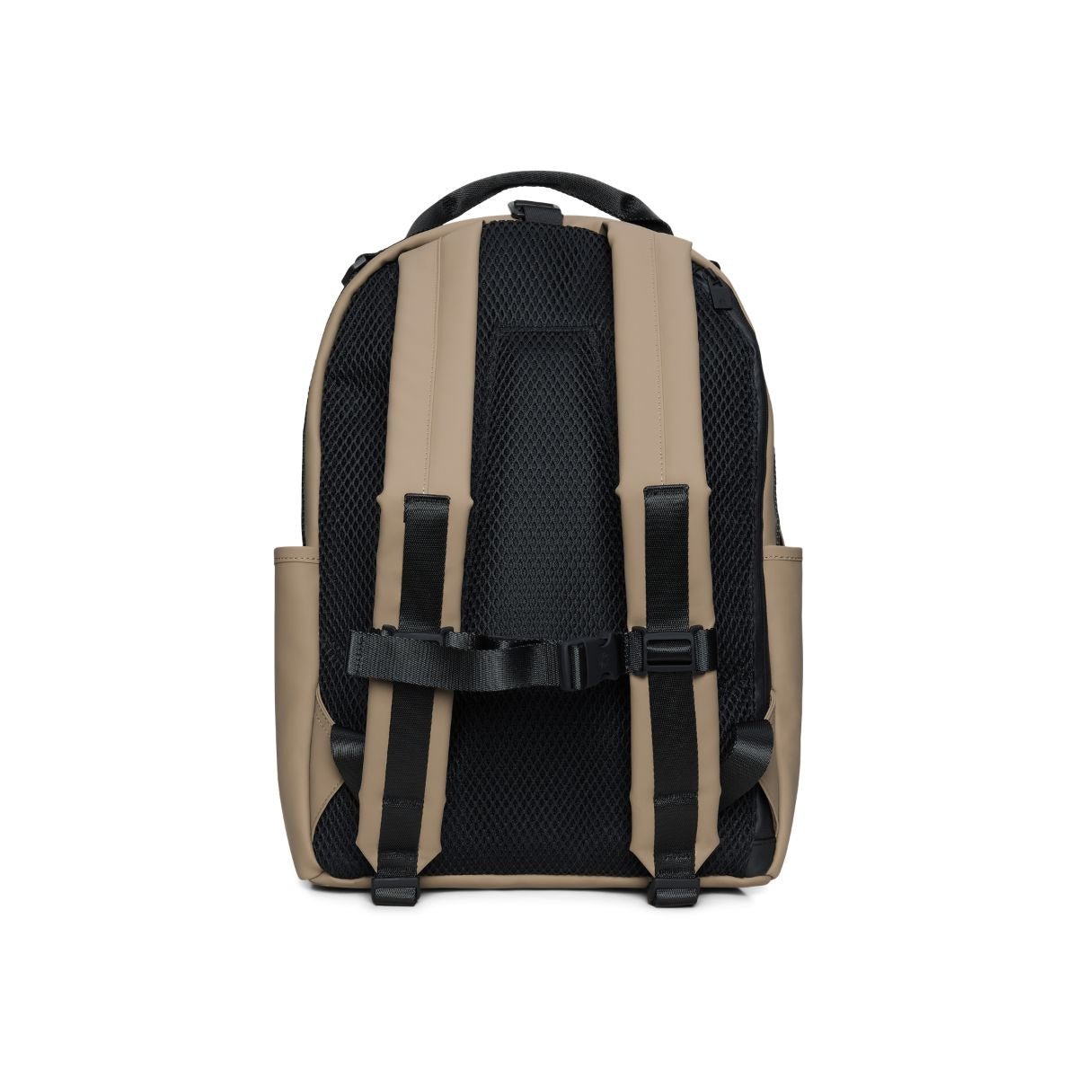 Rains Clip Front Backpack in Beige - Getoutside Shoes