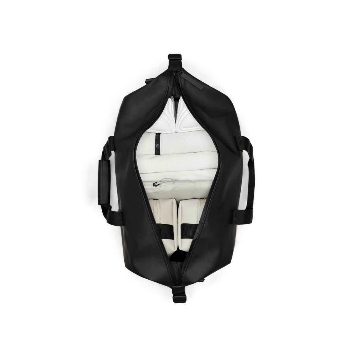Rains Hilo Weekend Bag in Black - Getoutside Shoes