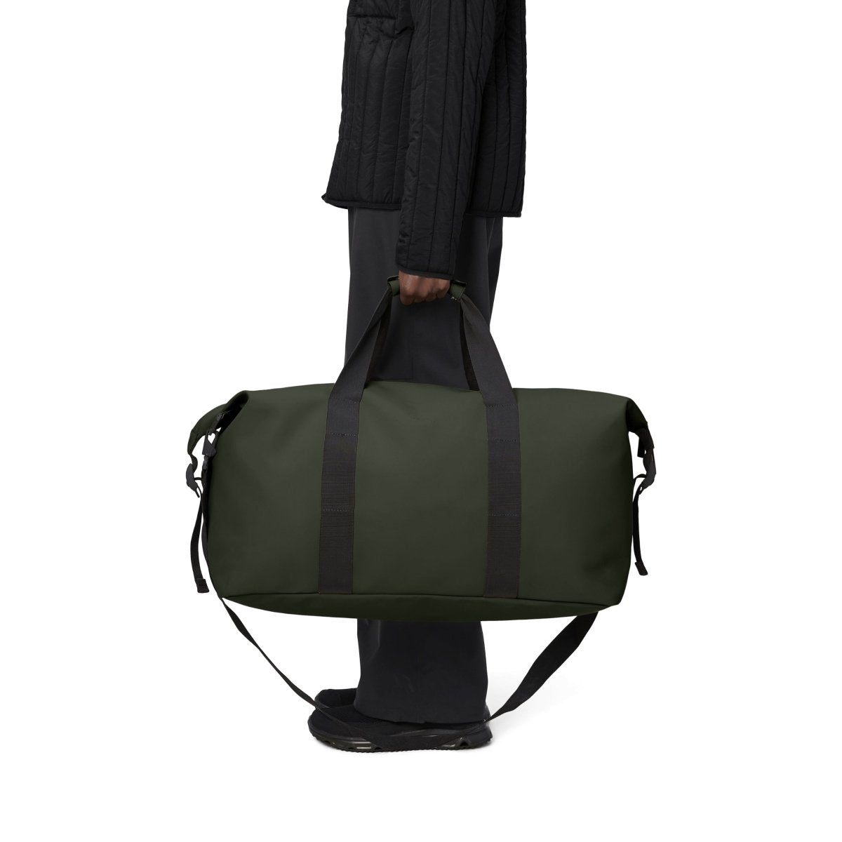Rains Hilo Weekend Bag Large in Green - Getoutside Shoes