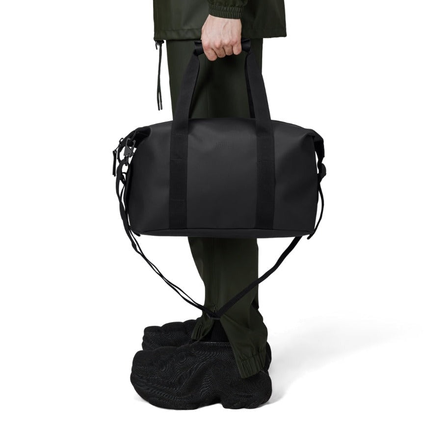 Rains Hilo Weekend Bag Small in Black - Getoutside Shoes