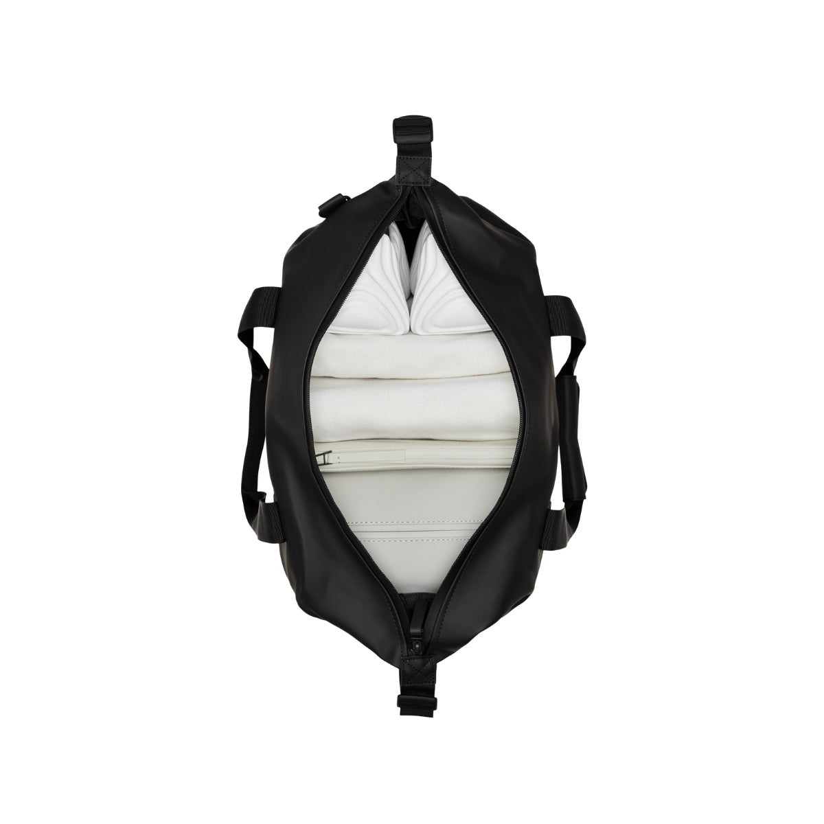 Rains Hilo Weekend Bag Small in Black - Getoutside Shoes