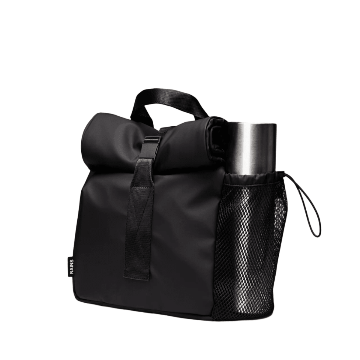Rains Lunch Bag Large in Black - Getoutside Shoes