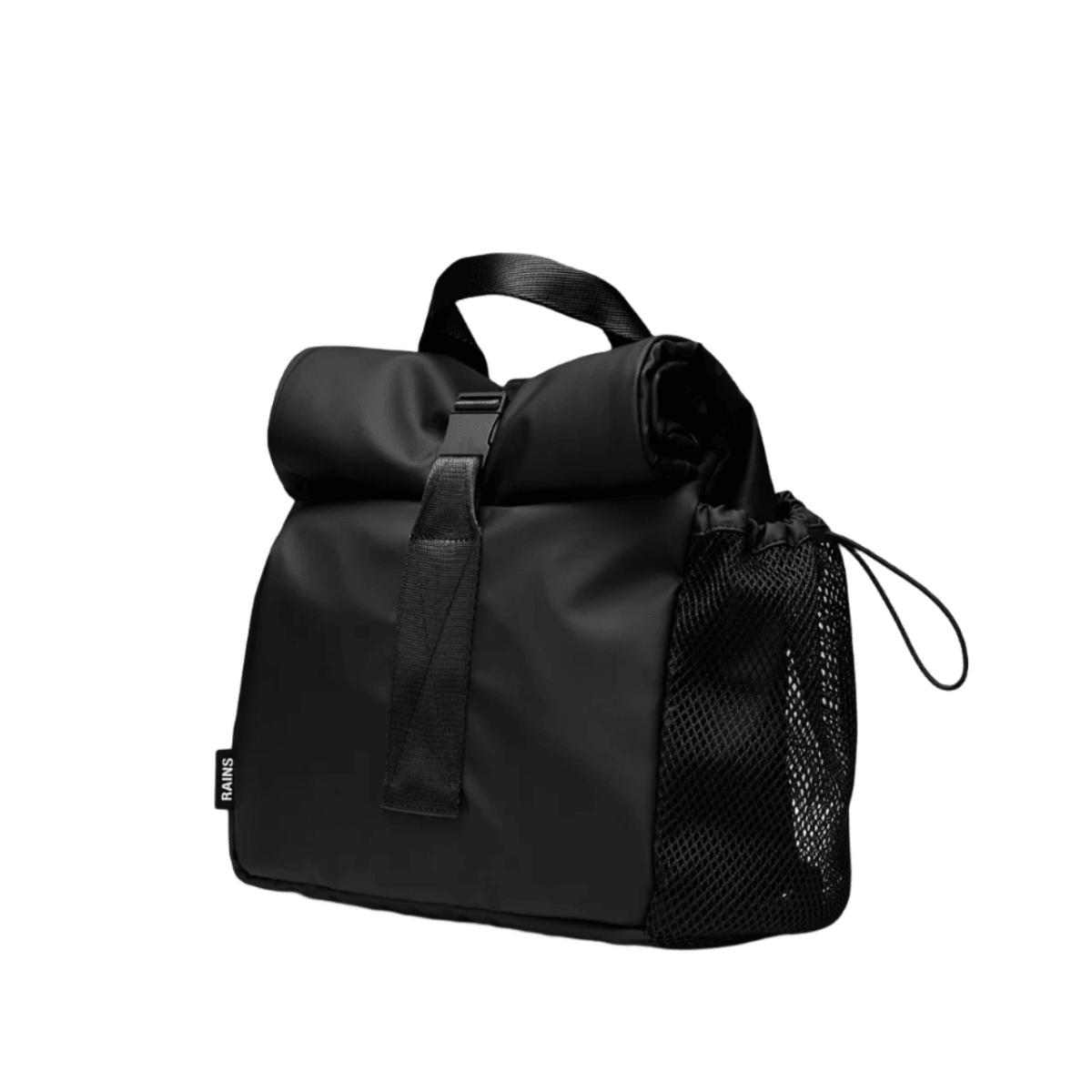 Rains Lunch Bag Large in Black - Getoutside Shoes