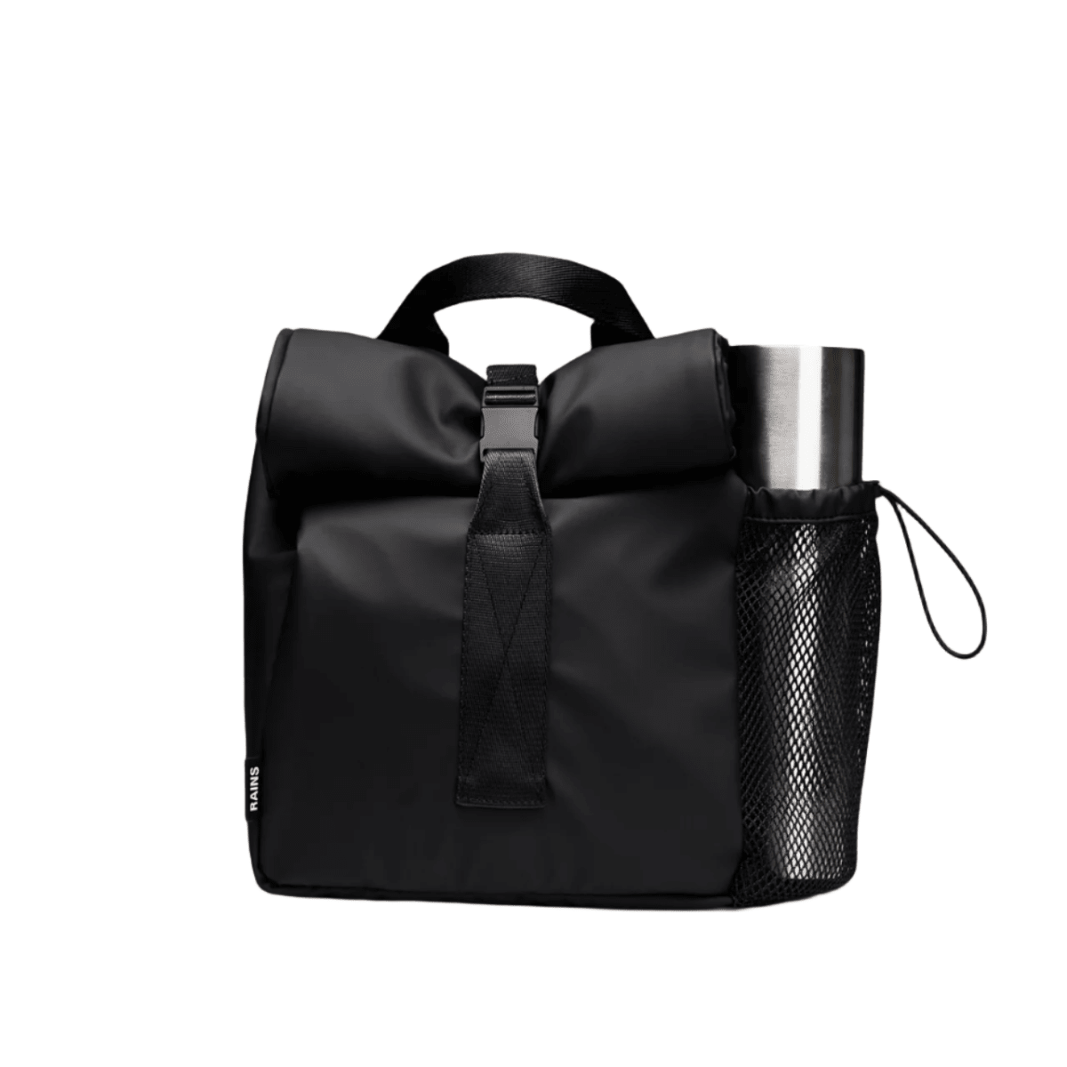 Rains Lunch Bag Large in Black - Getoutside Shoes