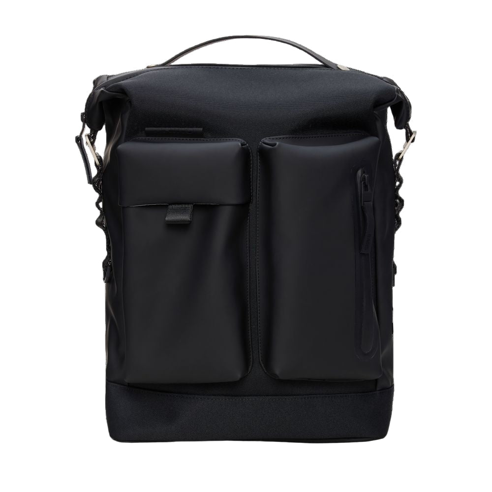 Rains Otaru Backpack in Black - Getoutside Shoes