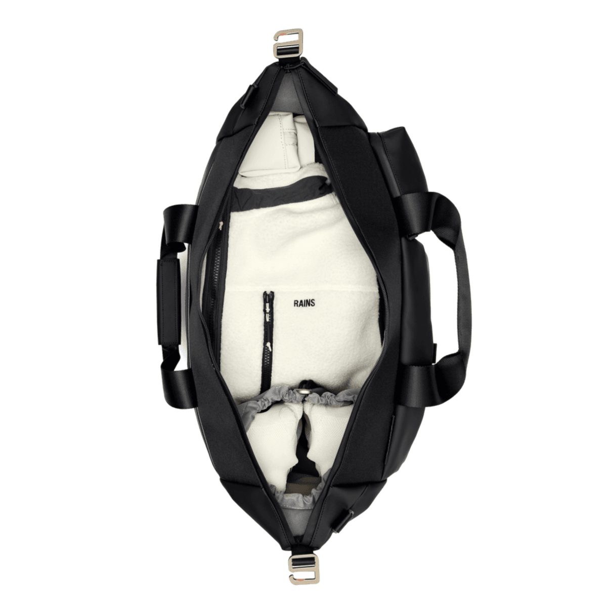 Rains Otaru Weekend Bag in Black - Getoutside Shoes