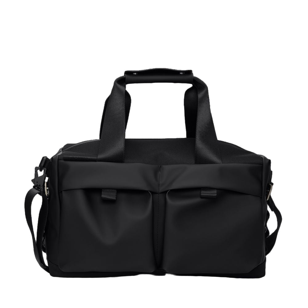 Rains Otaru Weekend Bag Small in Black - Getoutside Shoes