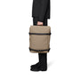 Rains OTG Backpack in Beige - Getoutside Shoes