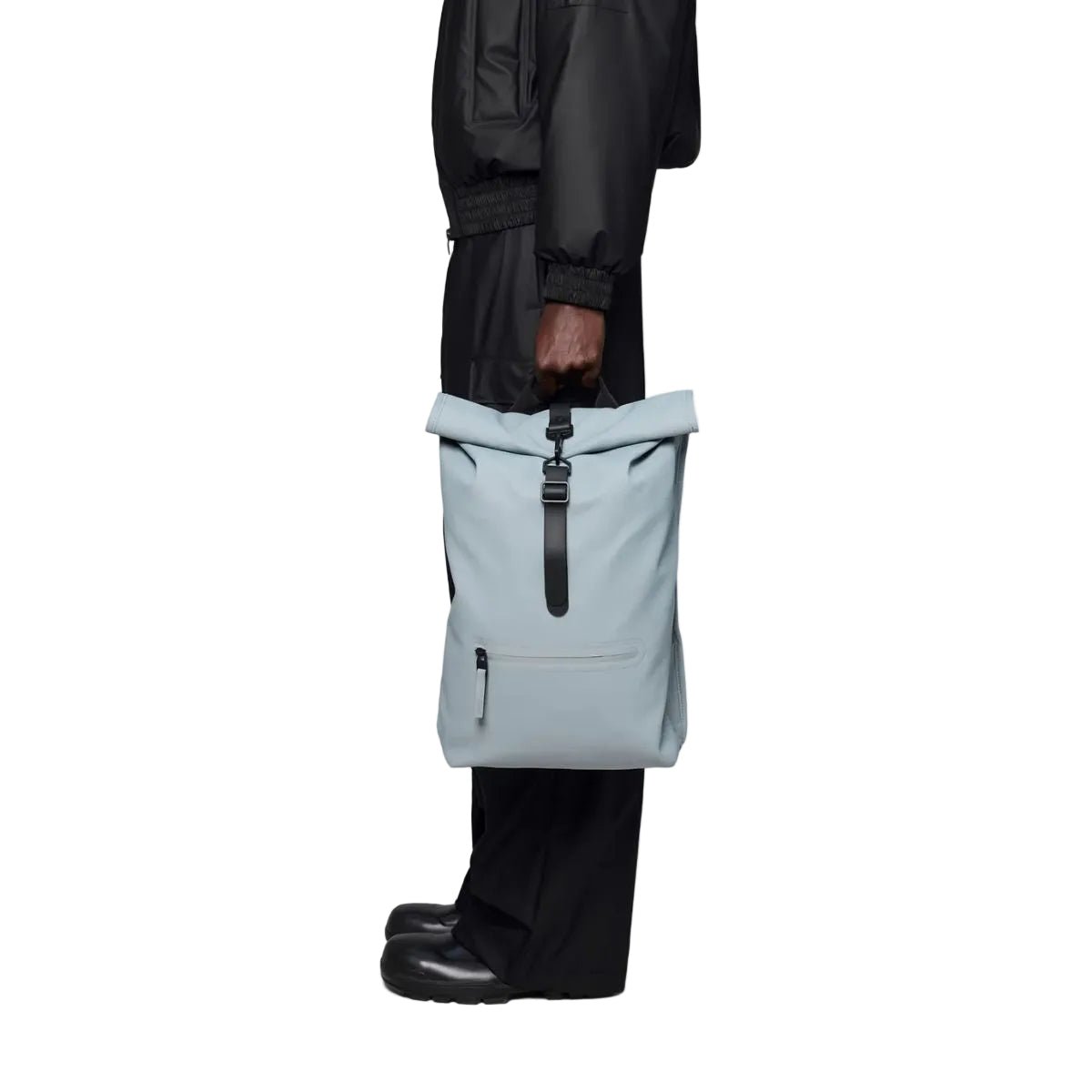 Rains Rolltop Rucksack in Pool - Getoutside Shoes