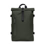 Rains Rolltop Rucksack Large in Green - Getoutside Shoes