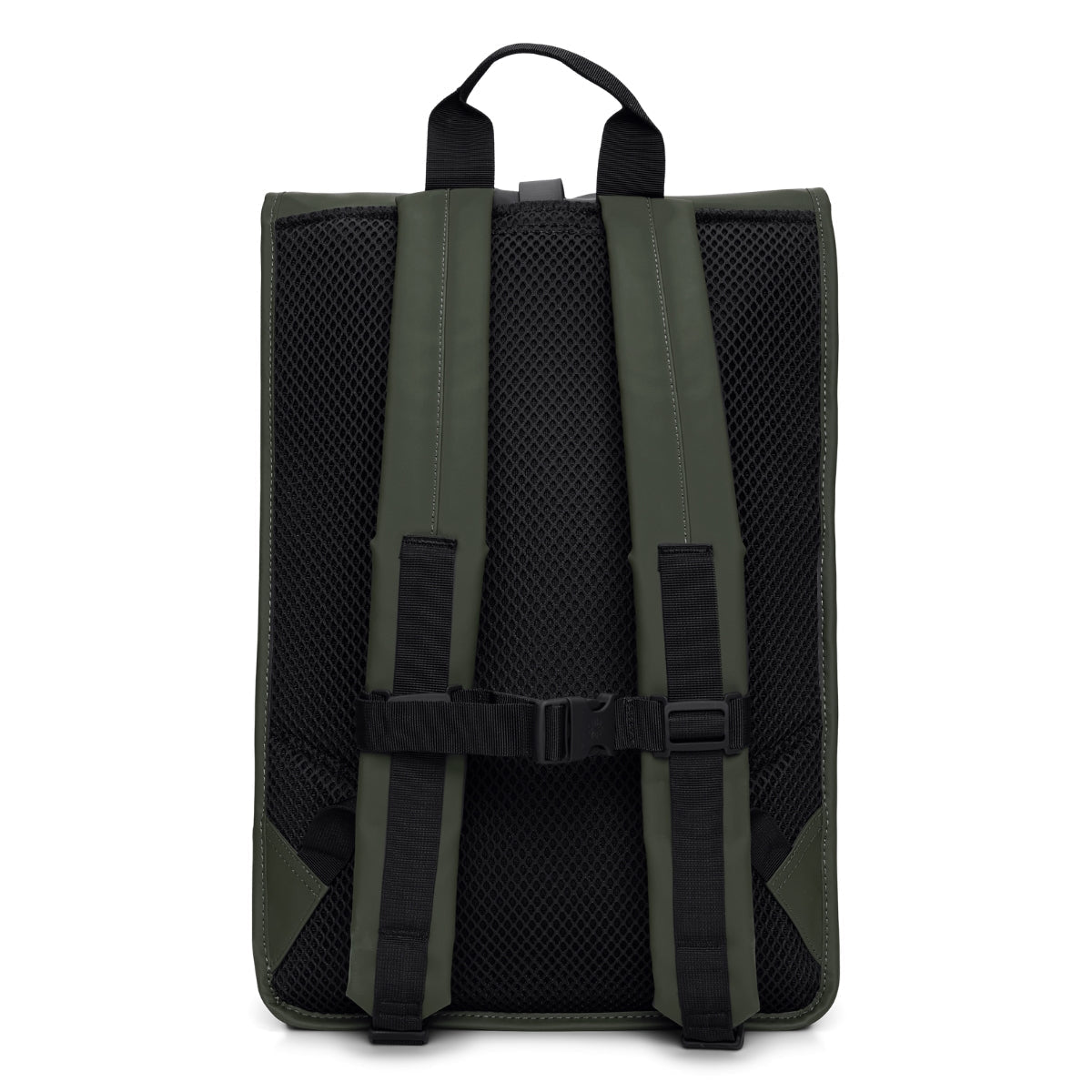 Rains Rolltop Rucksack Large in Green - Getoutside Shoes