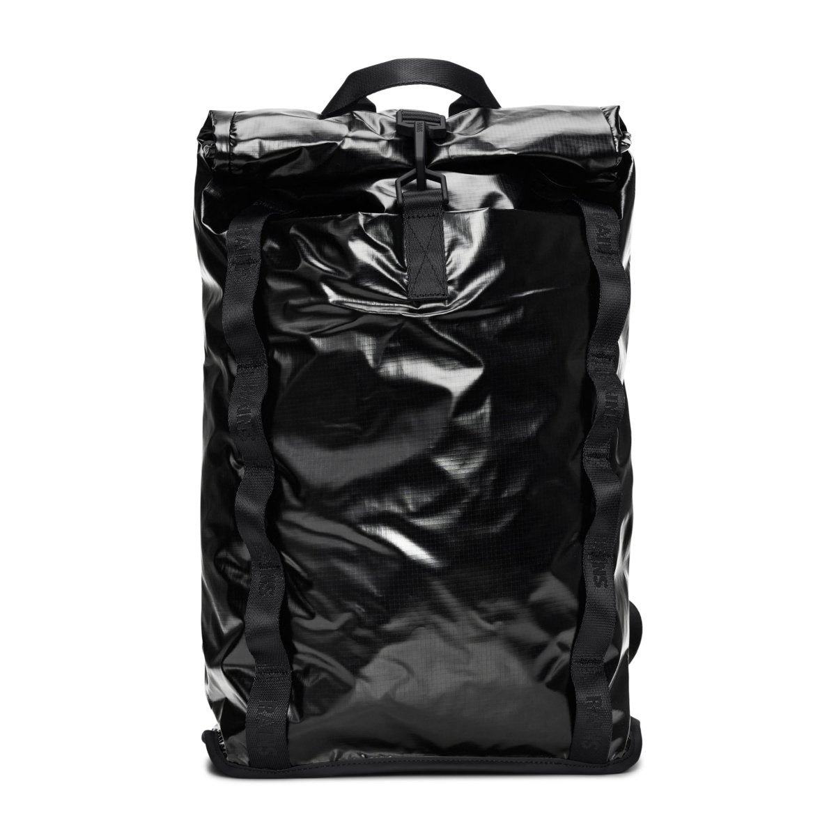Rains Sibu Rolltop Rucksack in Black - Getoutside Shoes