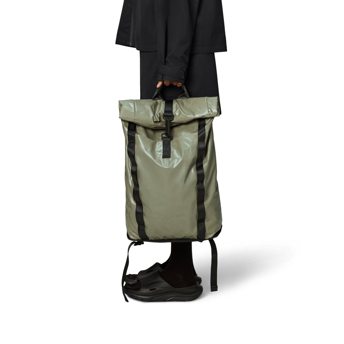 Rains Sibu Rolltop Rucksack in Drift - Getoutside Shoes
