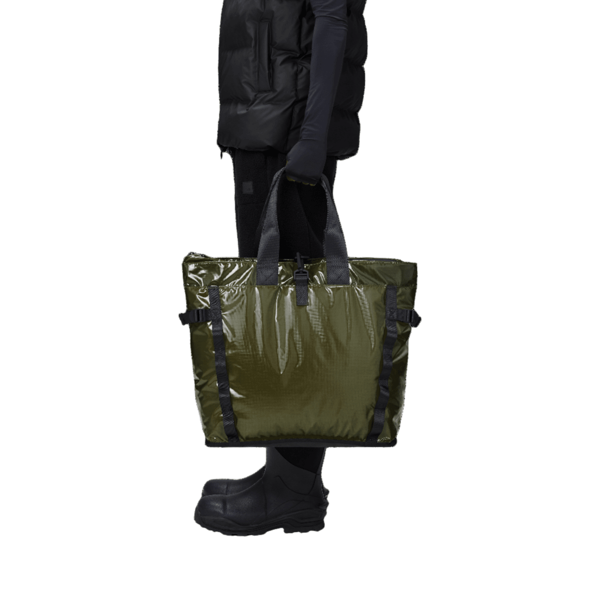 Rains Sibu Shopper Bag in Marsh - Getoutside Shoes