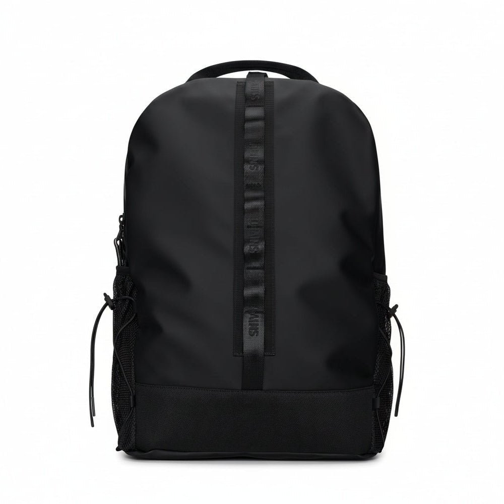 Rains Trail Clip Front Backpack in Black - Getoutside Shoes