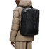 Rains Trail Clip Front Backpack in Black - Getoutside Shoes