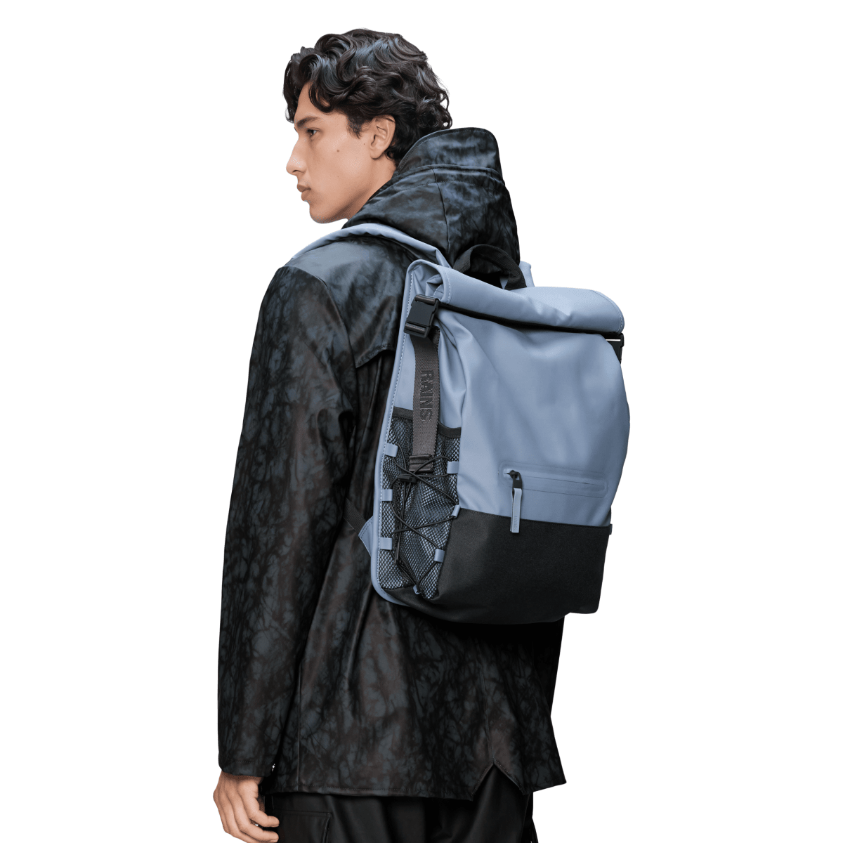 Rains Trail Mountaineer Rolltop in Blue Dusk - Getoutside Shoes