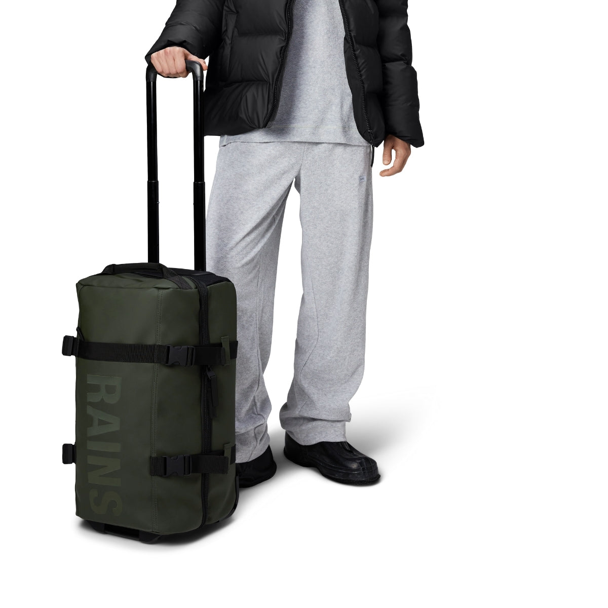 Rains Texel Cabin Bag in Green