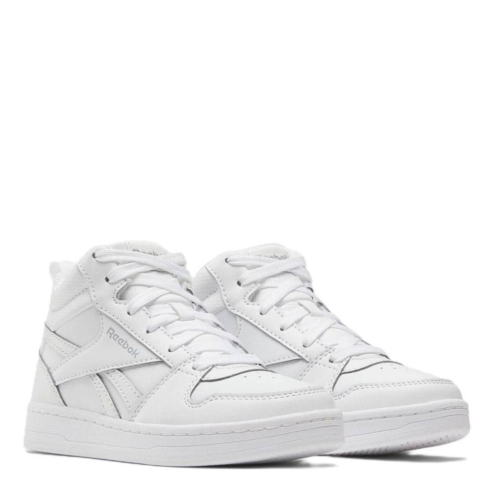 Reebok Youth Royal Prime Mid 2 in Footwear White