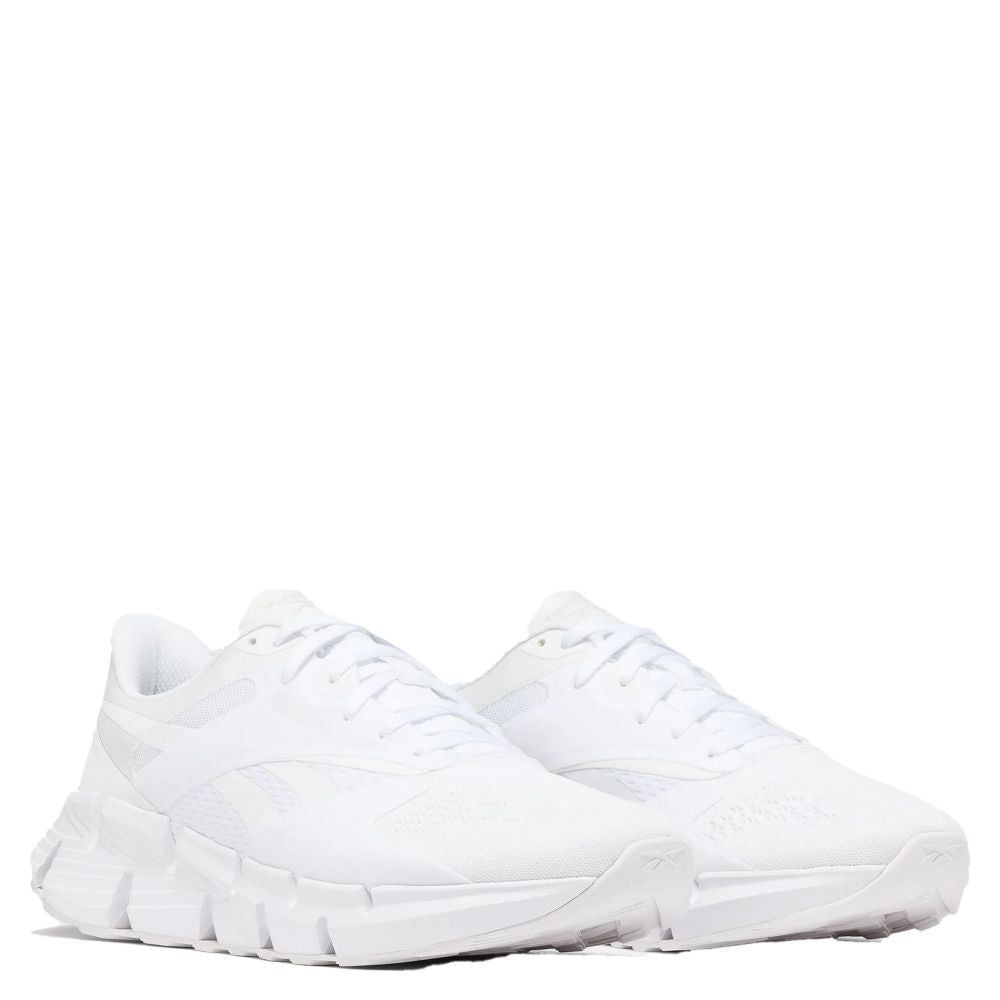 Reebok Women's Zig Dynamica 5 in Cloud White/Cloud White/Pure Grey