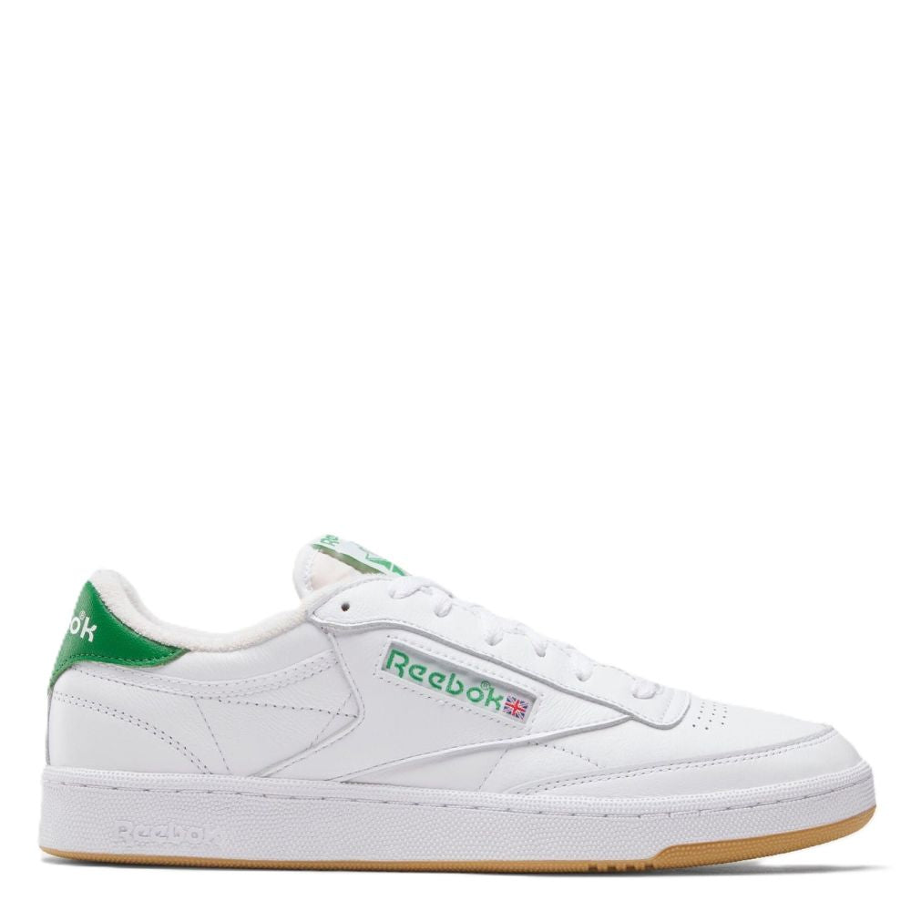 Reebok Men's Club C 85 in Ftwrwhite/Glen Green/Rubber