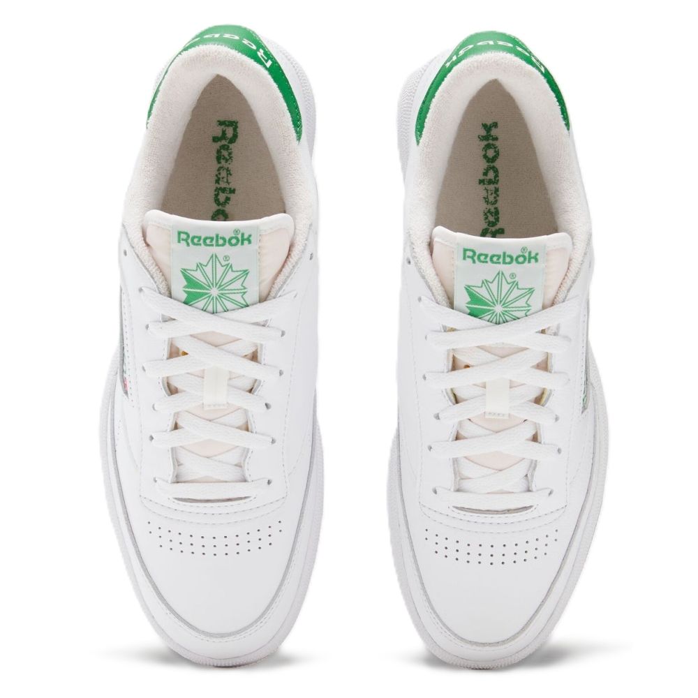 Reebok Men's Club C 85 in Ftwrwhite/Glen Green/Rubber