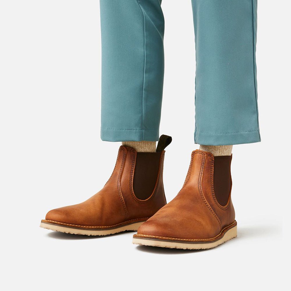 Red Wing Men's Weekender Chelsea 3311 in Copper (D Width) - Getoutside Shoes