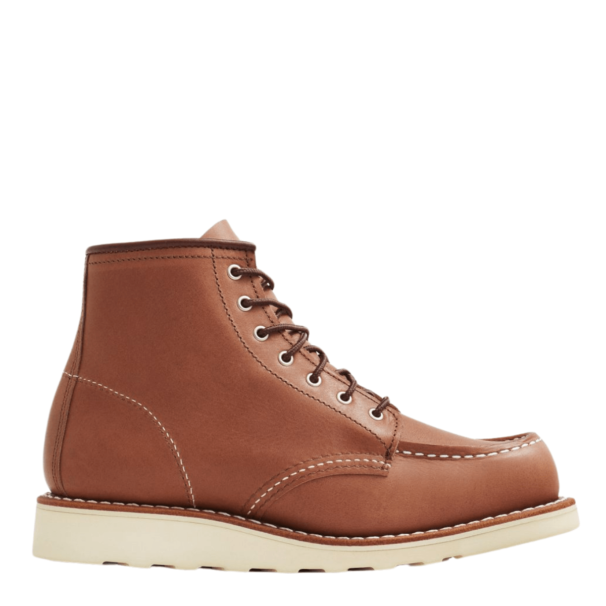 Red Wing Women's Classic Moc 3426 in Mocha Oro - iginal Leather - Getoutside Shoes