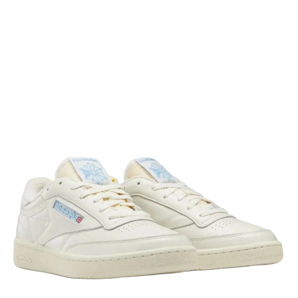 Reebok Club C 85 Vintage in Chalk/Alabaster/Essential Blue - Getoutside Shoes