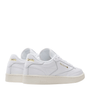 Reebok Men's Club C 85 in Ftwr White/Chalk/Gold - Getoutside Shoes