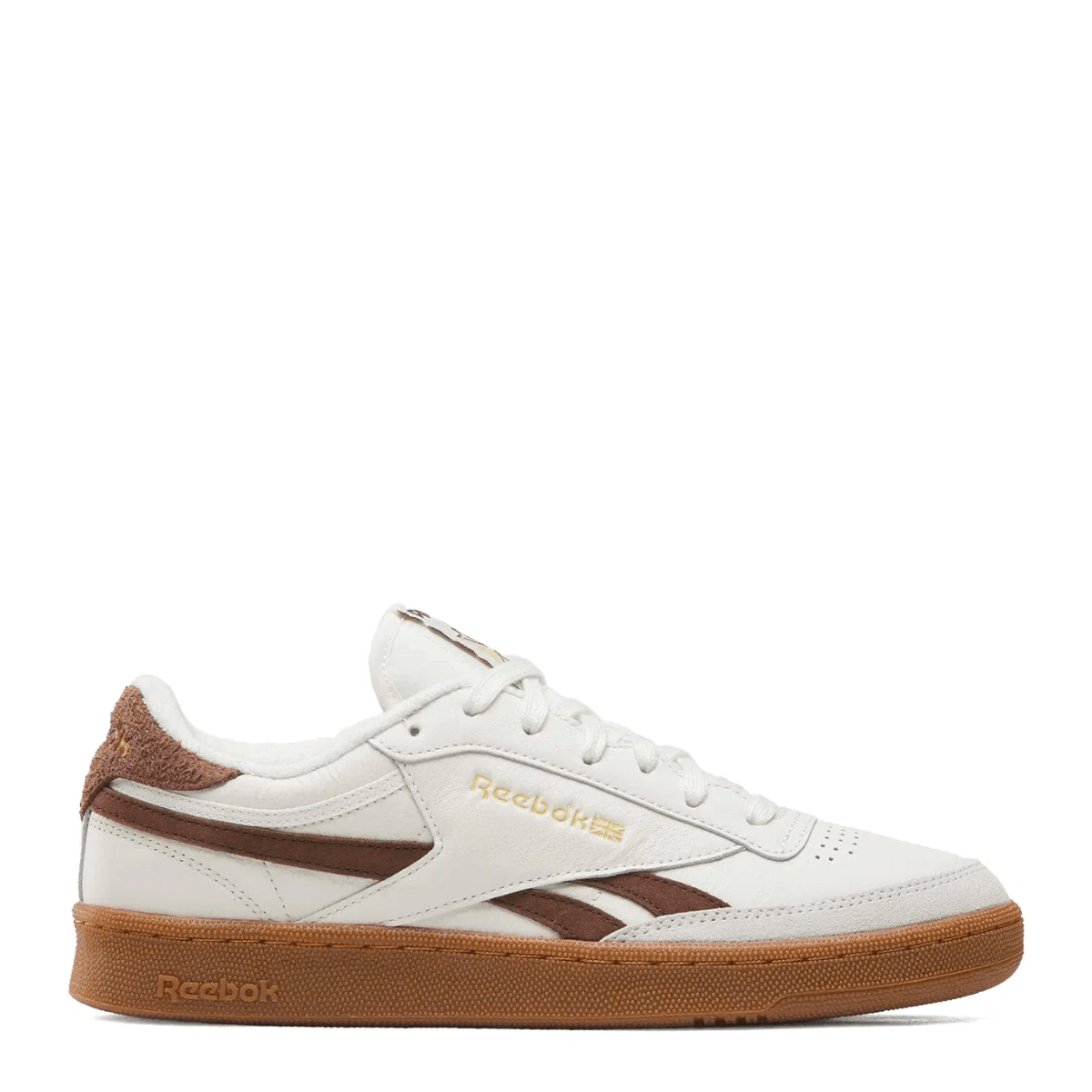 Reebok Men's Club C Revenge Vintage in Chalk/Formal Brown/Gum - Getoutside Shoes