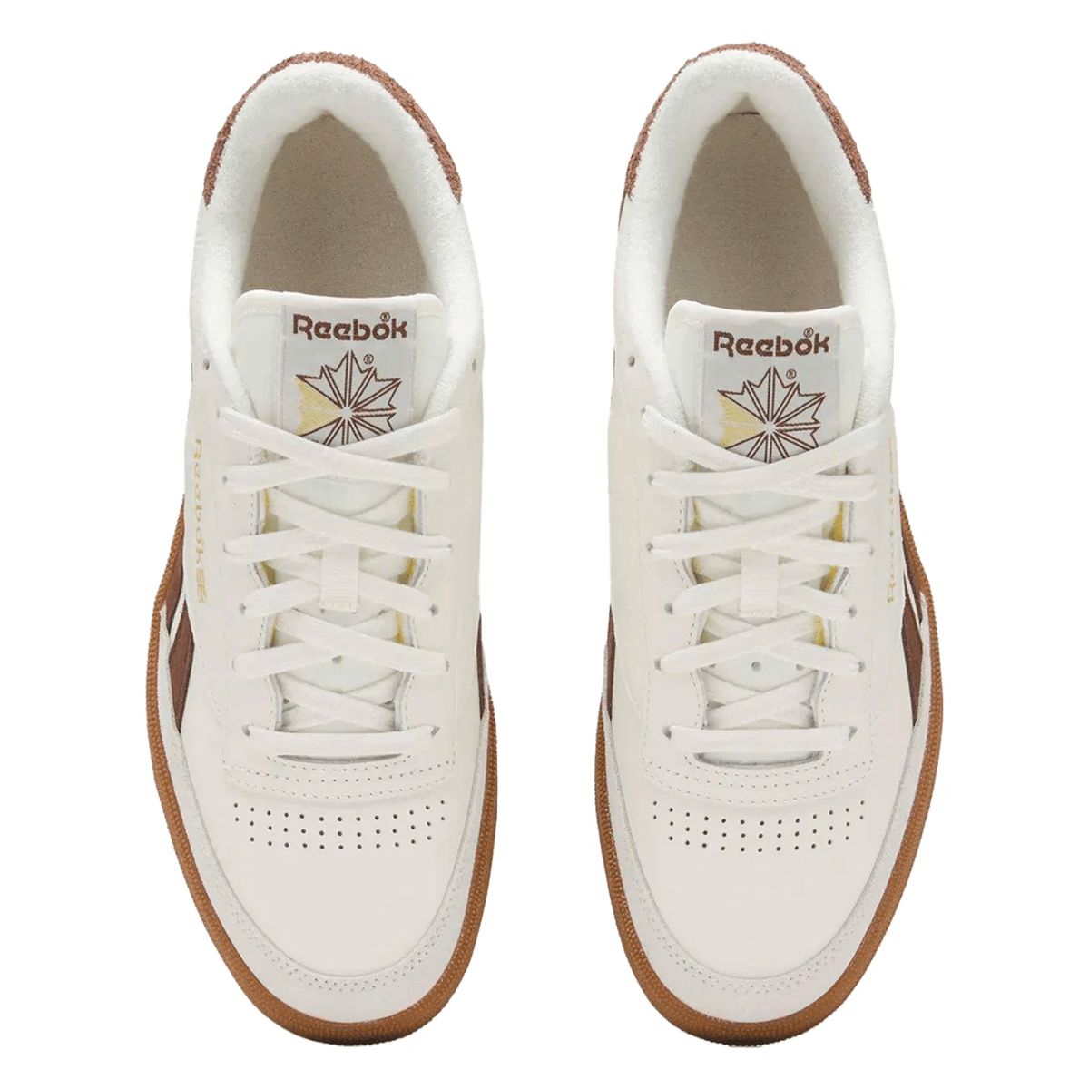 Reebok Men's Club C Revenge Vintage in Chalk/Formal Brown/Gum - Getoutside Shoes