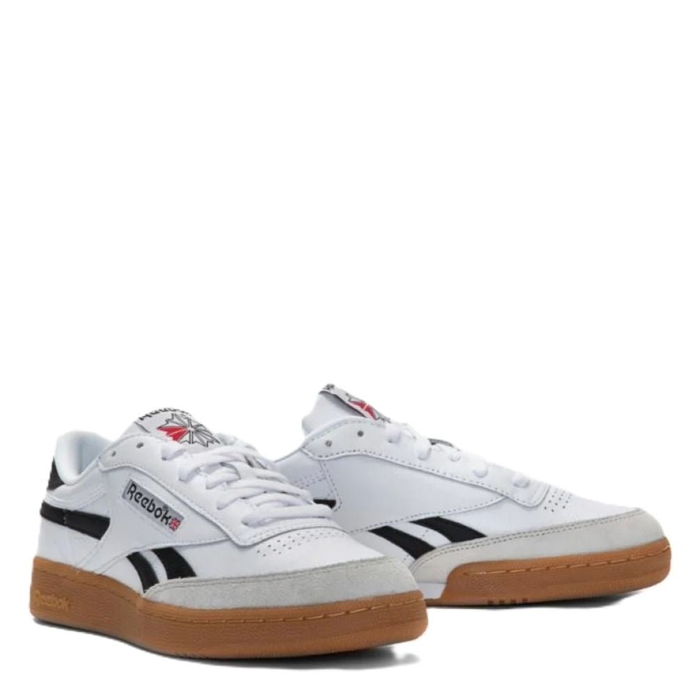 Reebok Men's Club C Revenge Vintage in White/Black/Gum - Getoutside Shoes