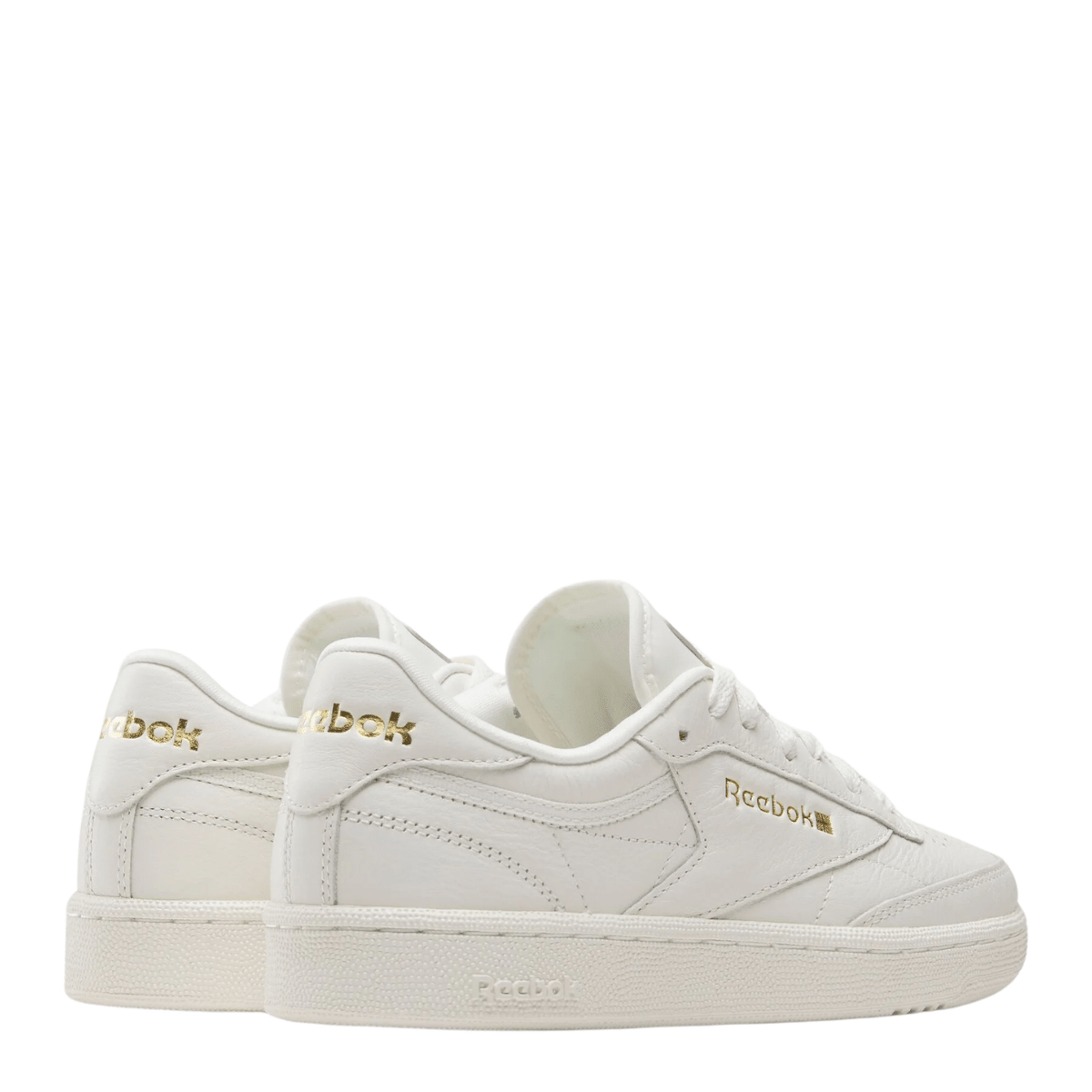 Reebok Women's Club C 85 in Chalk/Gold Metallic - Getoutside Shoes