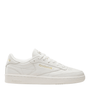 Reebok Women's Club C 85 in Chalk/Gold Metallic - Getoutside Shoes