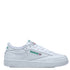 Reebok Women's Club C 85 in White/Glen Green - Getoutside Shoes
