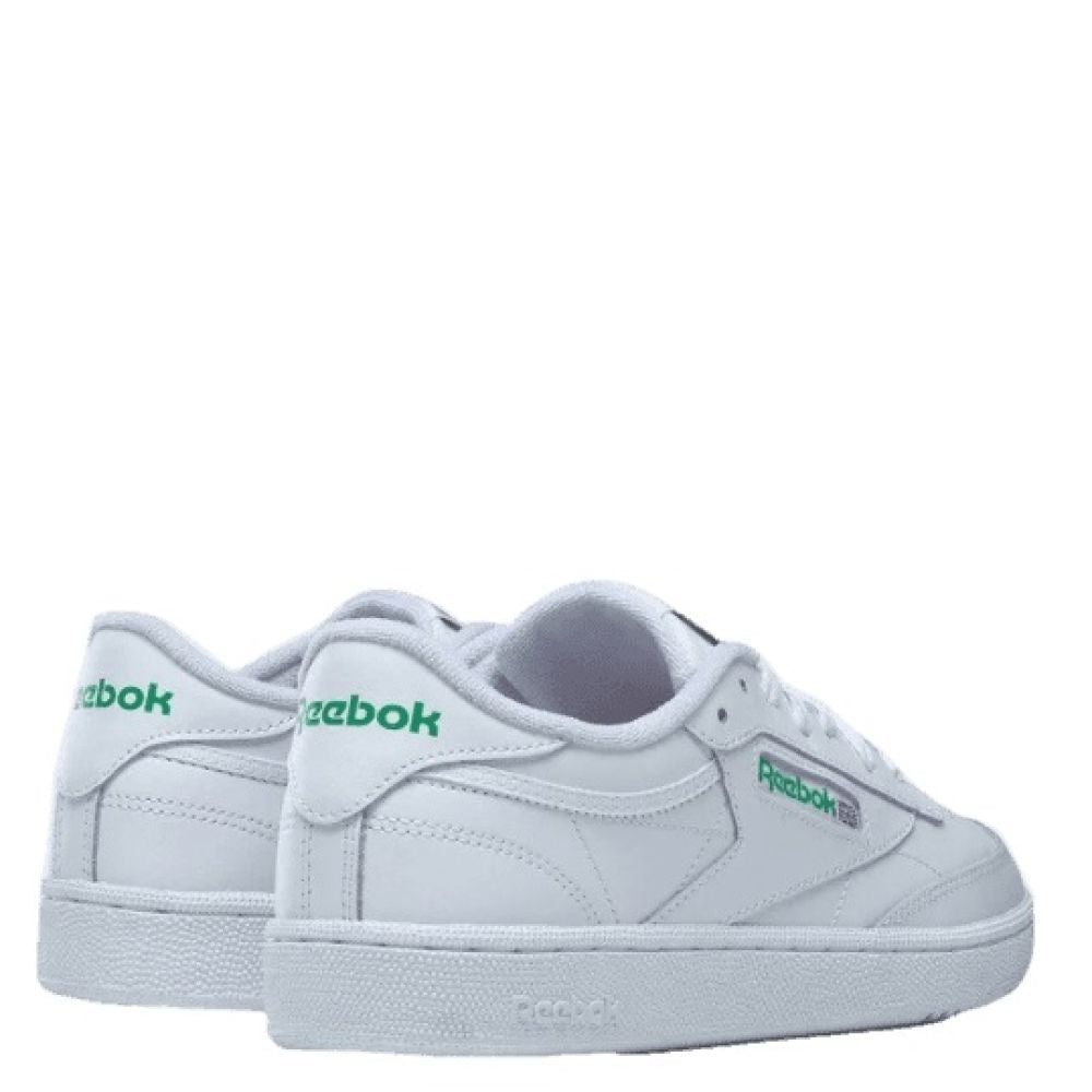 Reebok Women's Club C 85 in White/Glen Green - Getoutside Shoes
