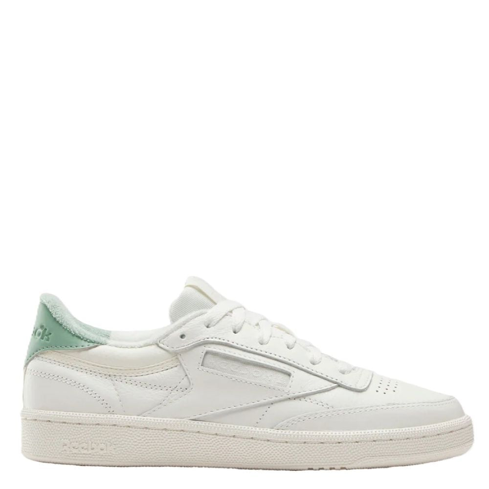 Reebok Women's Club C 85 Vintage - 40th Anniversary in Chalk/Hybrid Green/Breakaway Grey - Getoutside Shoes