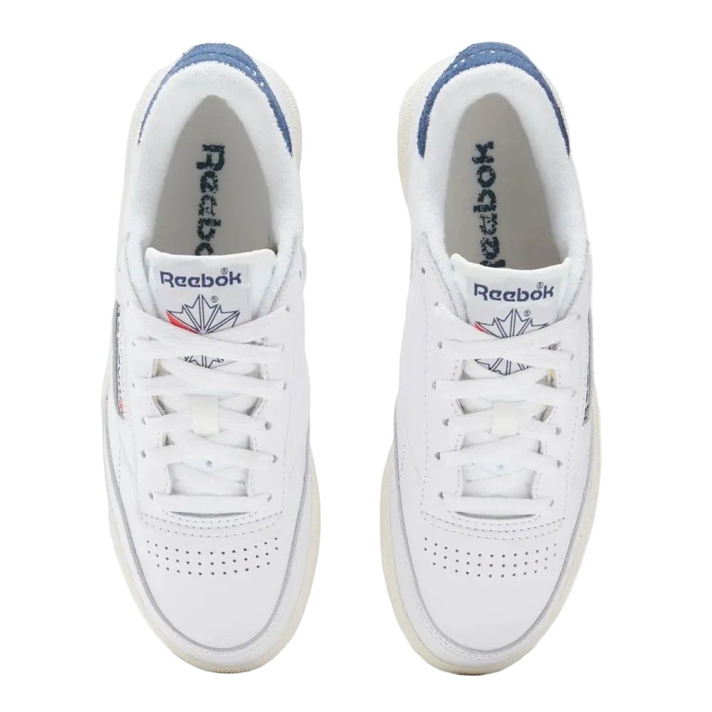 Reebok Women's Club C 85 Vintage in White/Batik Blue/Chalk - Getoutside Shoes