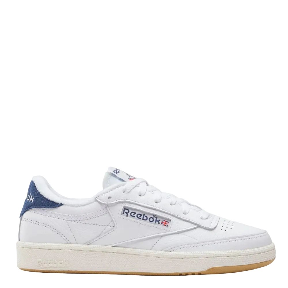 Reebok Women's Club C 85 Vintage in White/Batik Blue/Chalk - Getoutside Shoes