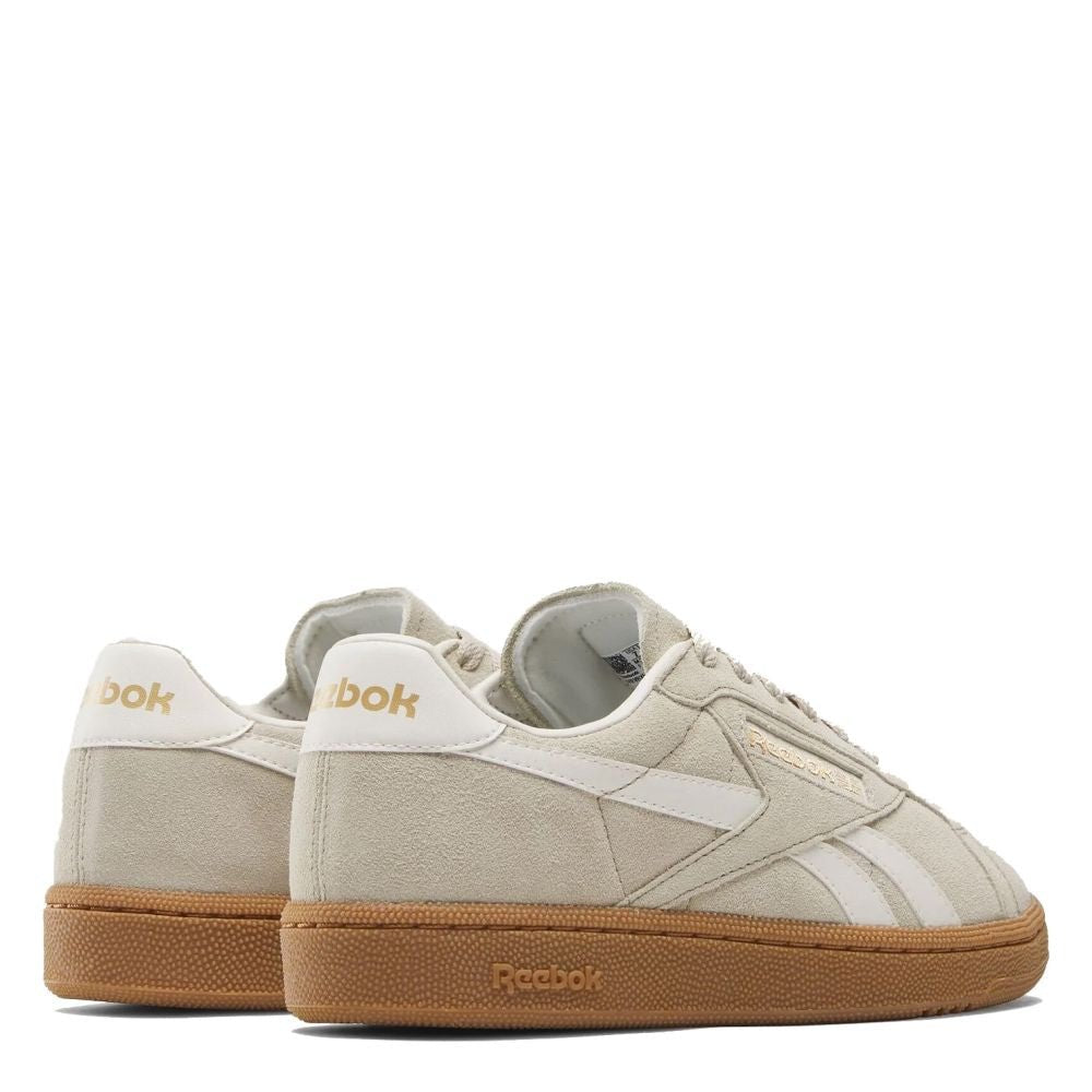 Reebok Women's Club C Grounds UK in Classic Beige/Chalk/Gum - Getoutside Shoes