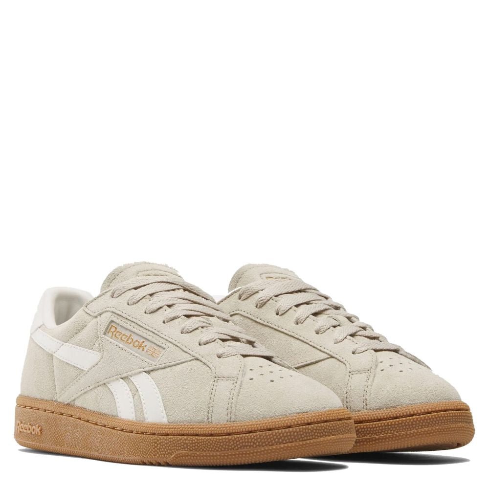 Reebok Women's Club C Grounds UK in Classic Beige/Chalk/Gum - Getoutside Shoes