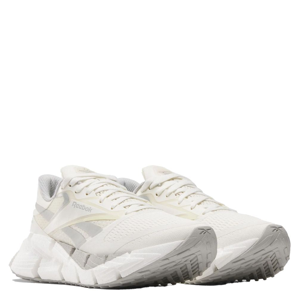 Reebok Women's FloatZig 1 in Chalk/Alabaster/Grey1 - Getoutside Shoes