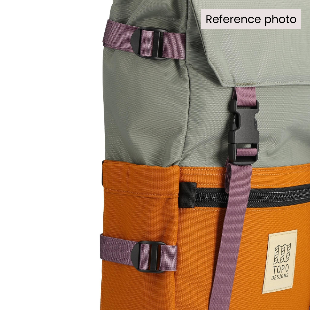 Topo Designs Rover Pack Classic in Clay/Chocolate