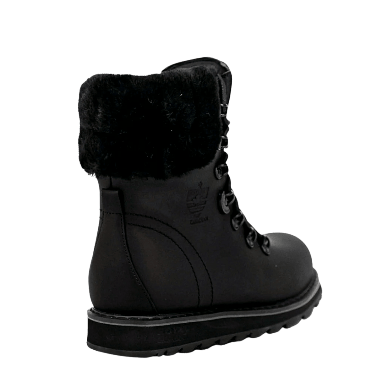 Royal Canadian Women's Cambridge in All Black - Getoutside Shoes